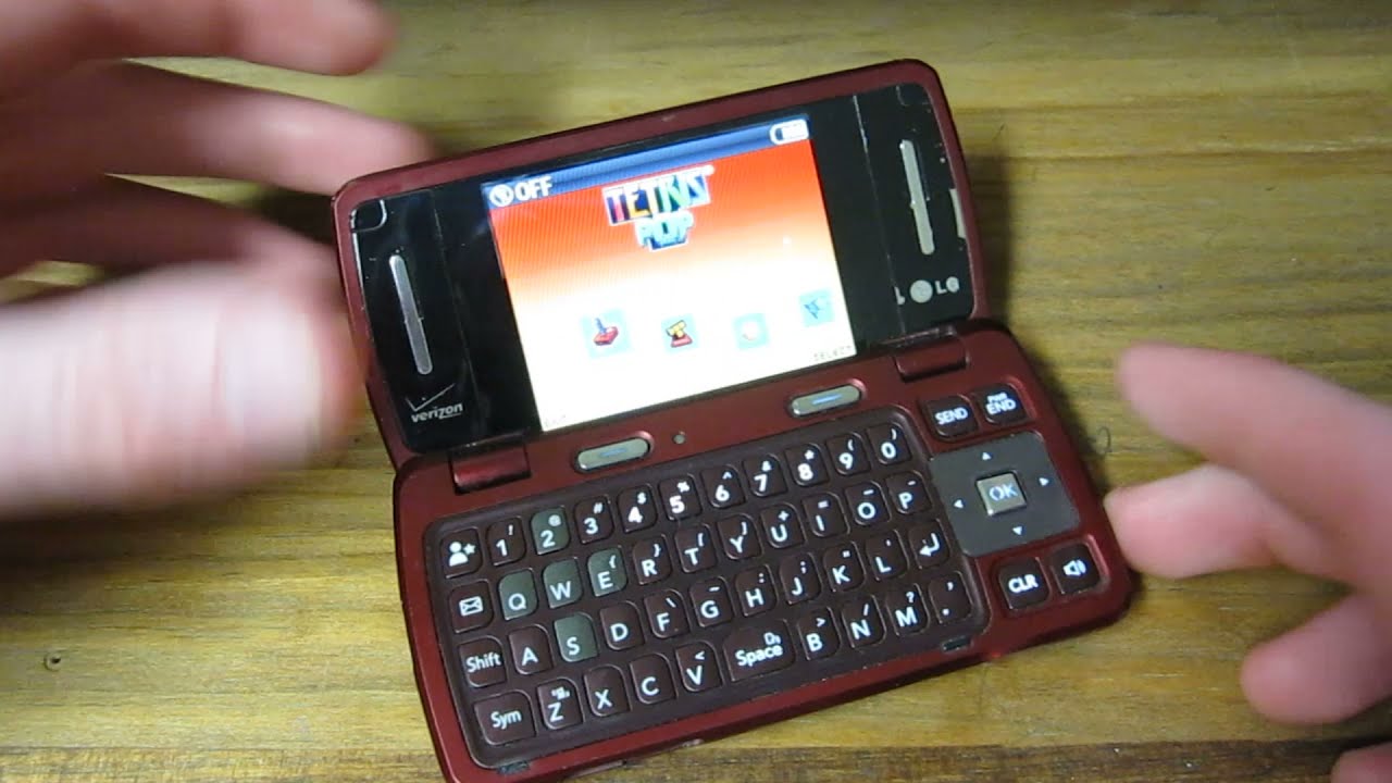A flip phone... with a full keyboard
