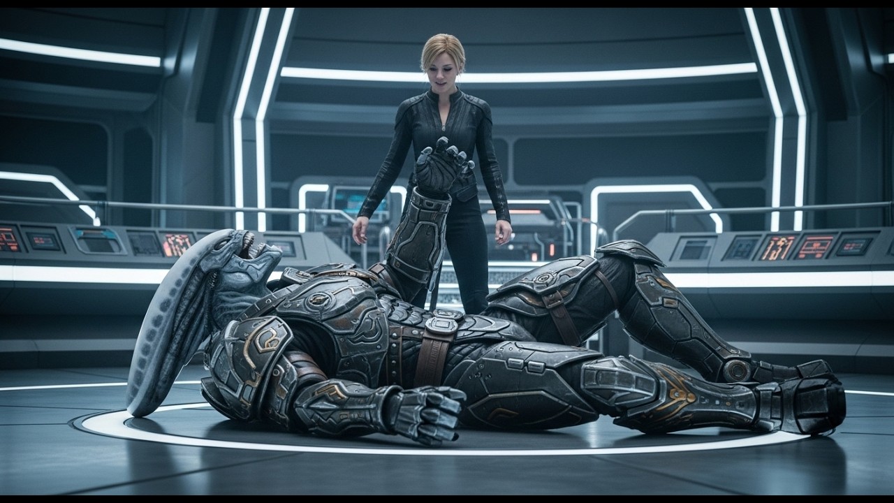 The Alien Warrior Hit the Floor — She Asked, “Should I Call Someone.”| Dark Twist Tales