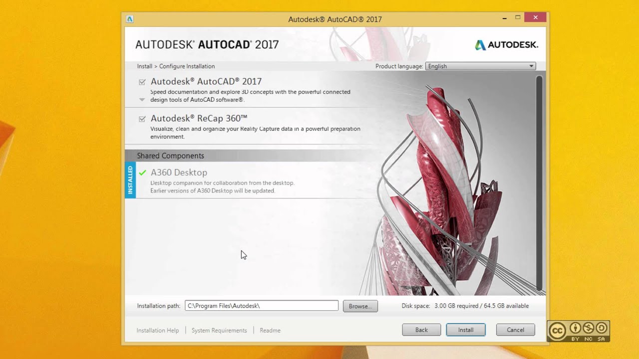 AutoCAD 2017 - Установка