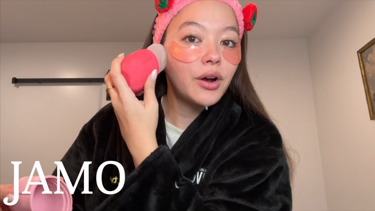 Kristi Cook Reveals Her Morning Skincare Routine & Depuffing Tips | Get Ready With Me | JAMO