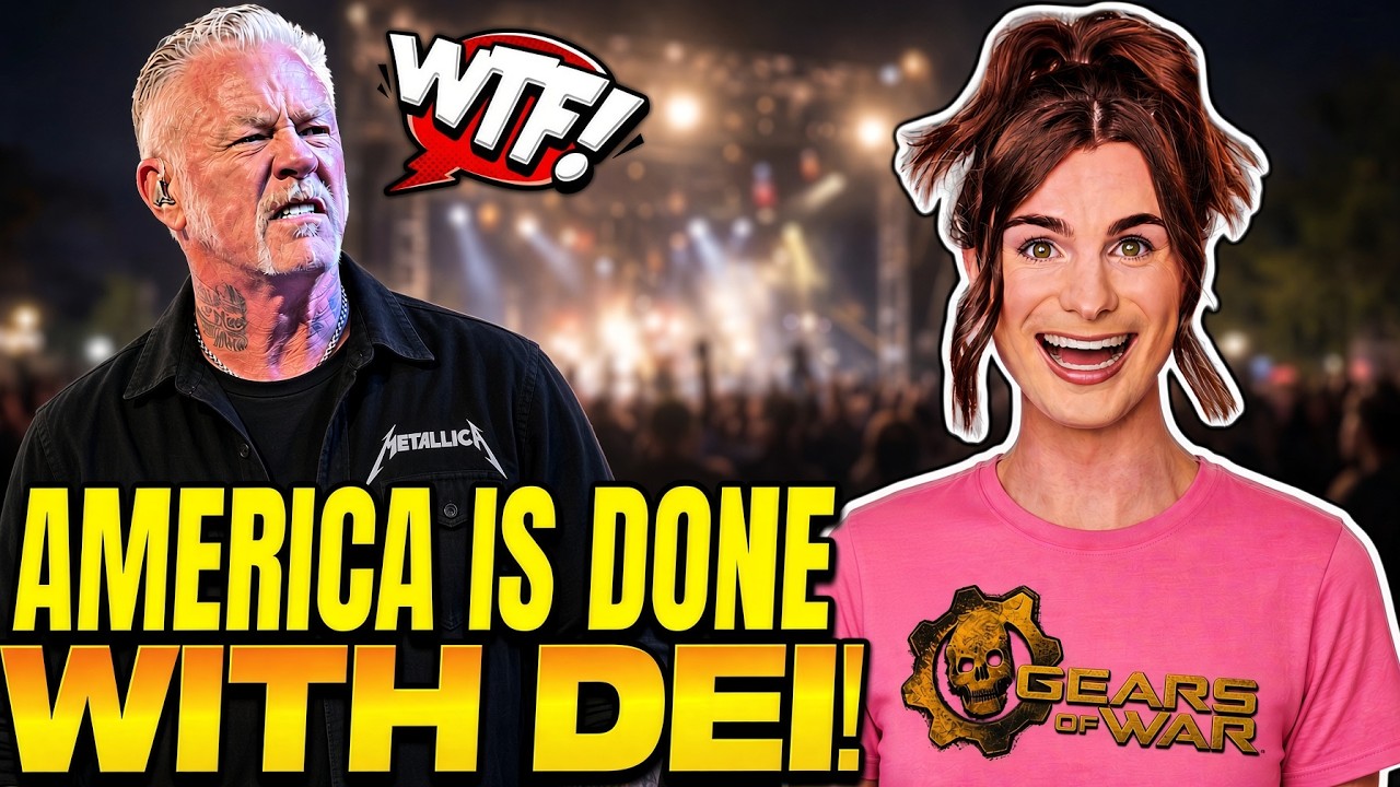 Metallica CONDEMNS Woke NONSENSE! Musicians Join Gamers Like Asmongold! DEI Is DONE!