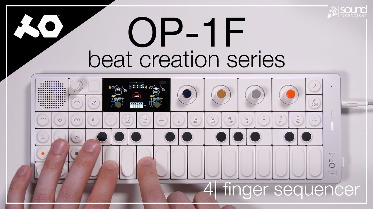 OP-1F Beat Creation Series | EP4: The Finger Sequencer | teenage engineering