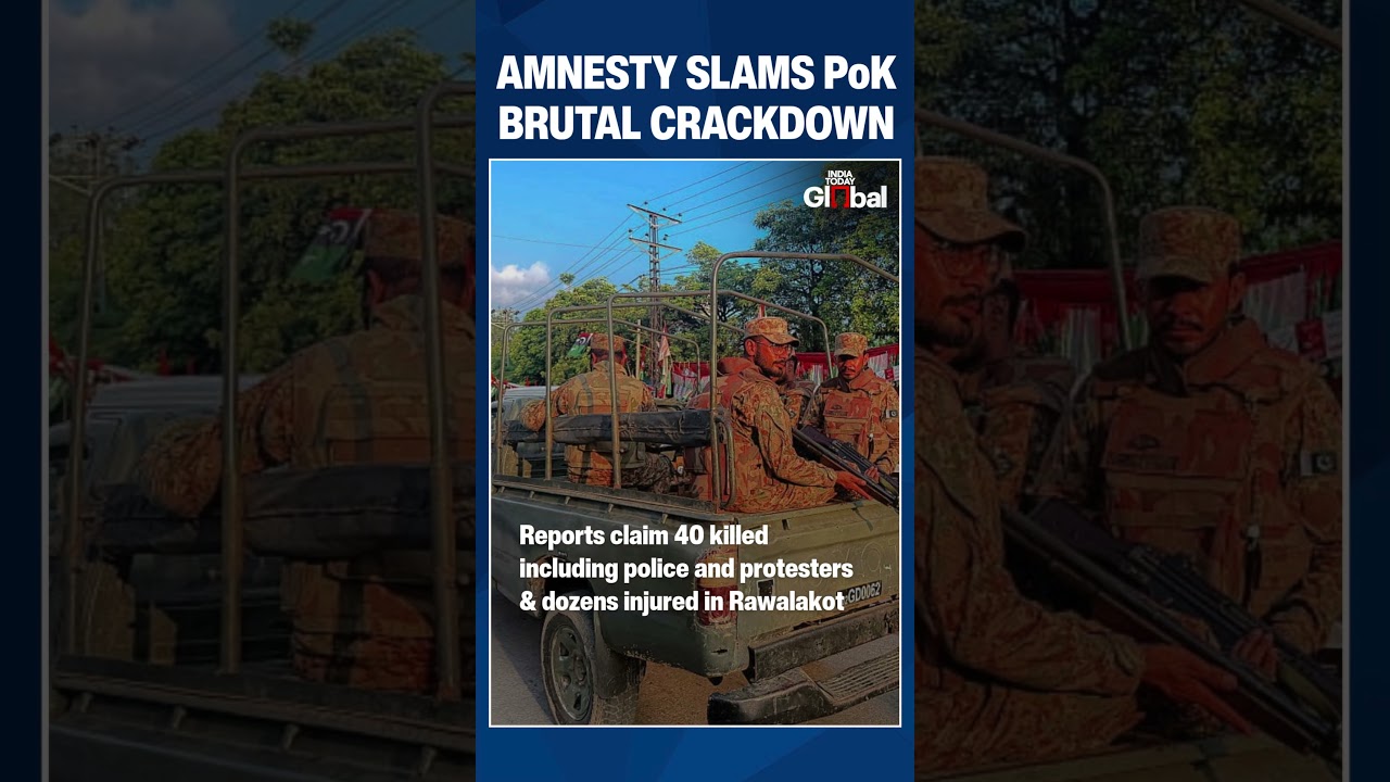 Amnesty International Slams Pakistan&rsquo;s Brutal Crackdown On PoK Protesters Which Killed 40 People