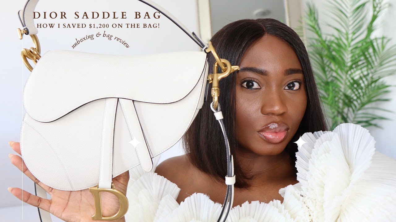 DIOR SADDLE BAG REVIEW | BACKSTORY | PROS & CONS | HOW I SAVED $1,400 ON THE BAG | UNBOXING