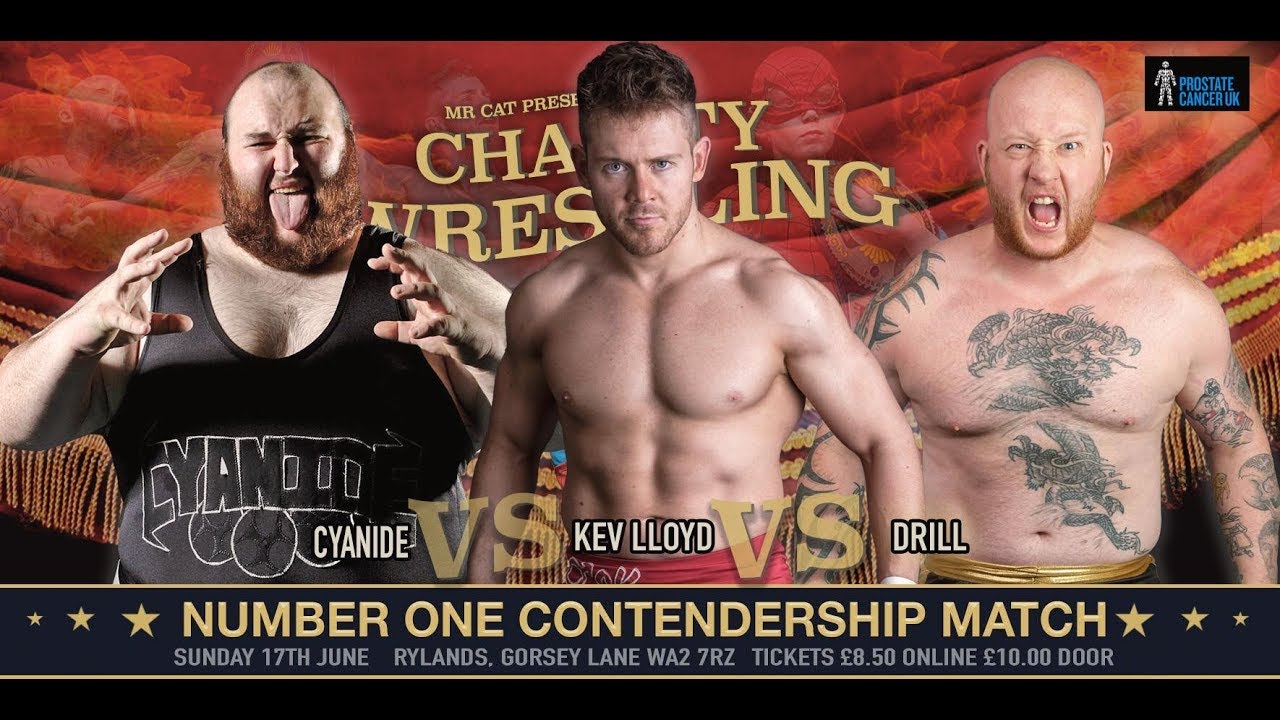 Cyanide (AKA Crater) Vs Sexy Kev Lloyd Vs Drill (Warrington Championship)