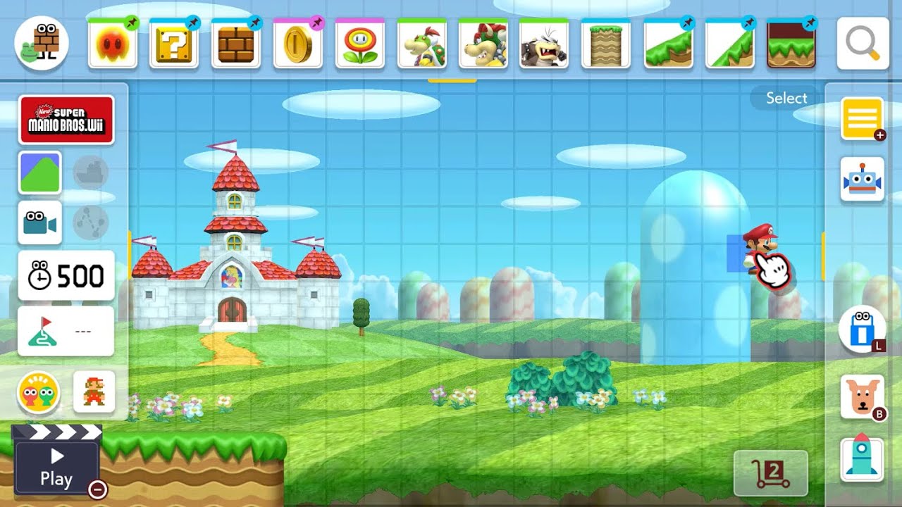 NSMBW Theme for SMM2 | Current Progress Showcase