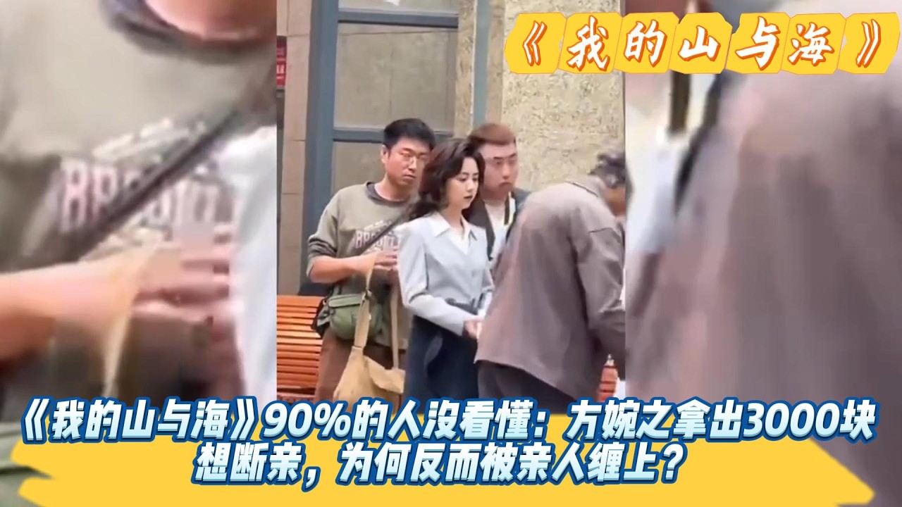 《我的山与海》90%的人没看懂：方婉之拿出3000块想断亲，为何反而被亲人缠上？#谭松韵#董晴#奚望#高至霆#王劲松#刘威