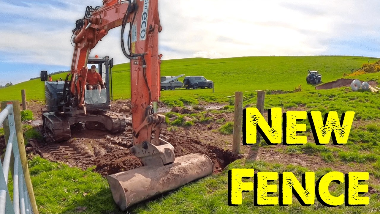 700 Horse Power Chipper In | New Fences Going Up | Escapee Calf | Tagging Cows