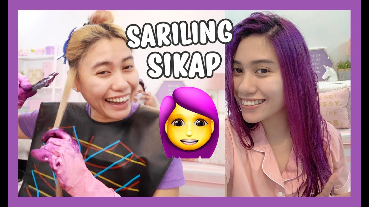 DIY NA KULAY NG BUHOK (Kinabahan ako resulta!) 💜 Nanay Isha