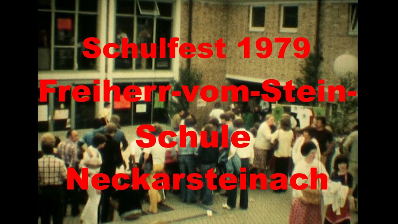 Schulfest 1979 Freiherr-vom Stein-Schule Neckarsteinach