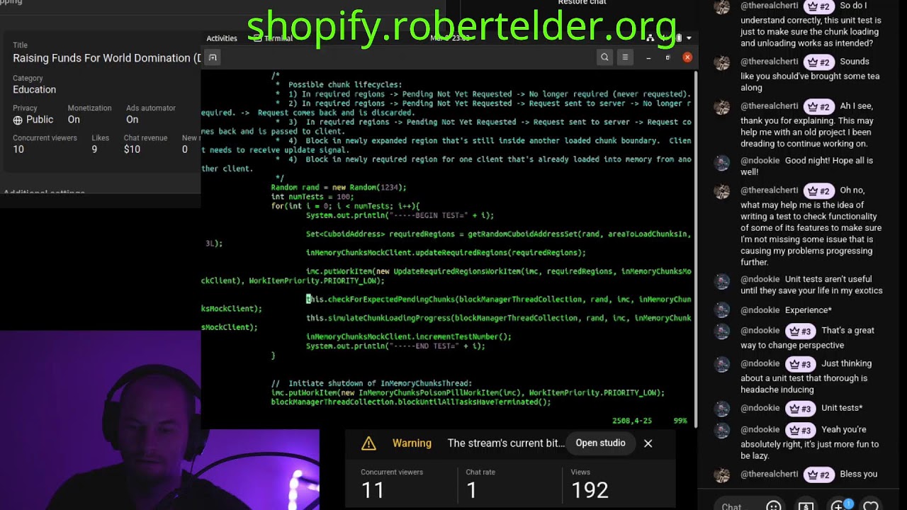 Raising Funds For World Domination (Day 318)