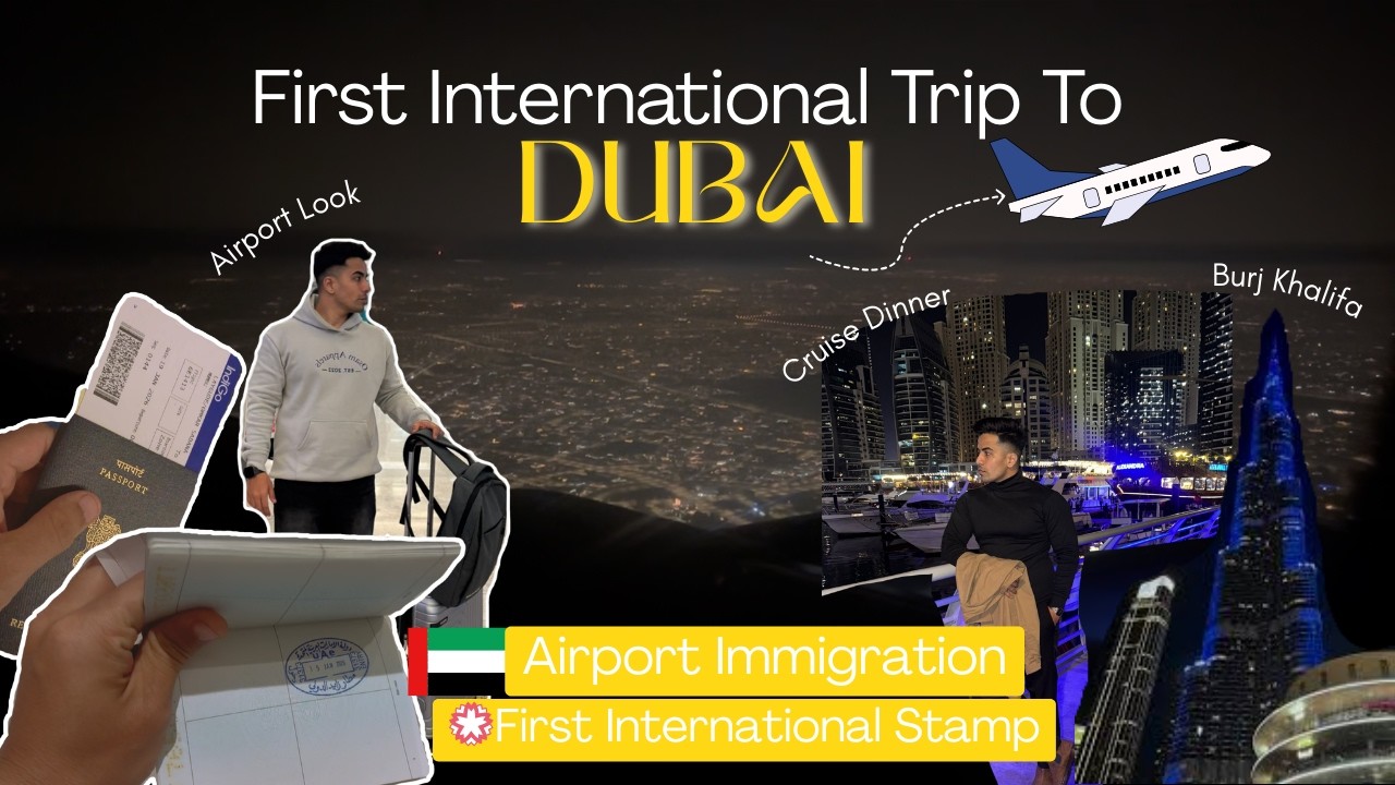 My First International Trip With My Mom ❤️ Dubai Vlog 🇦🇪