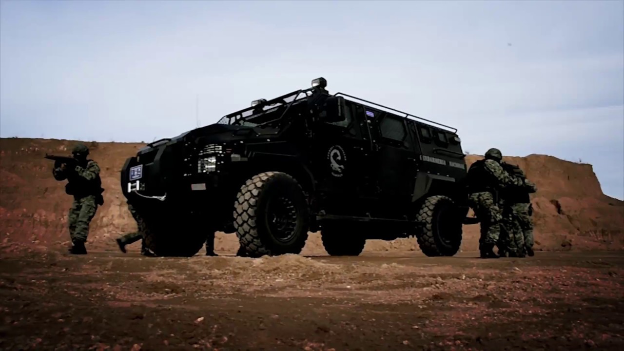 Gendarmería cuenta con un vehículo de apoyo táctico: Spartan