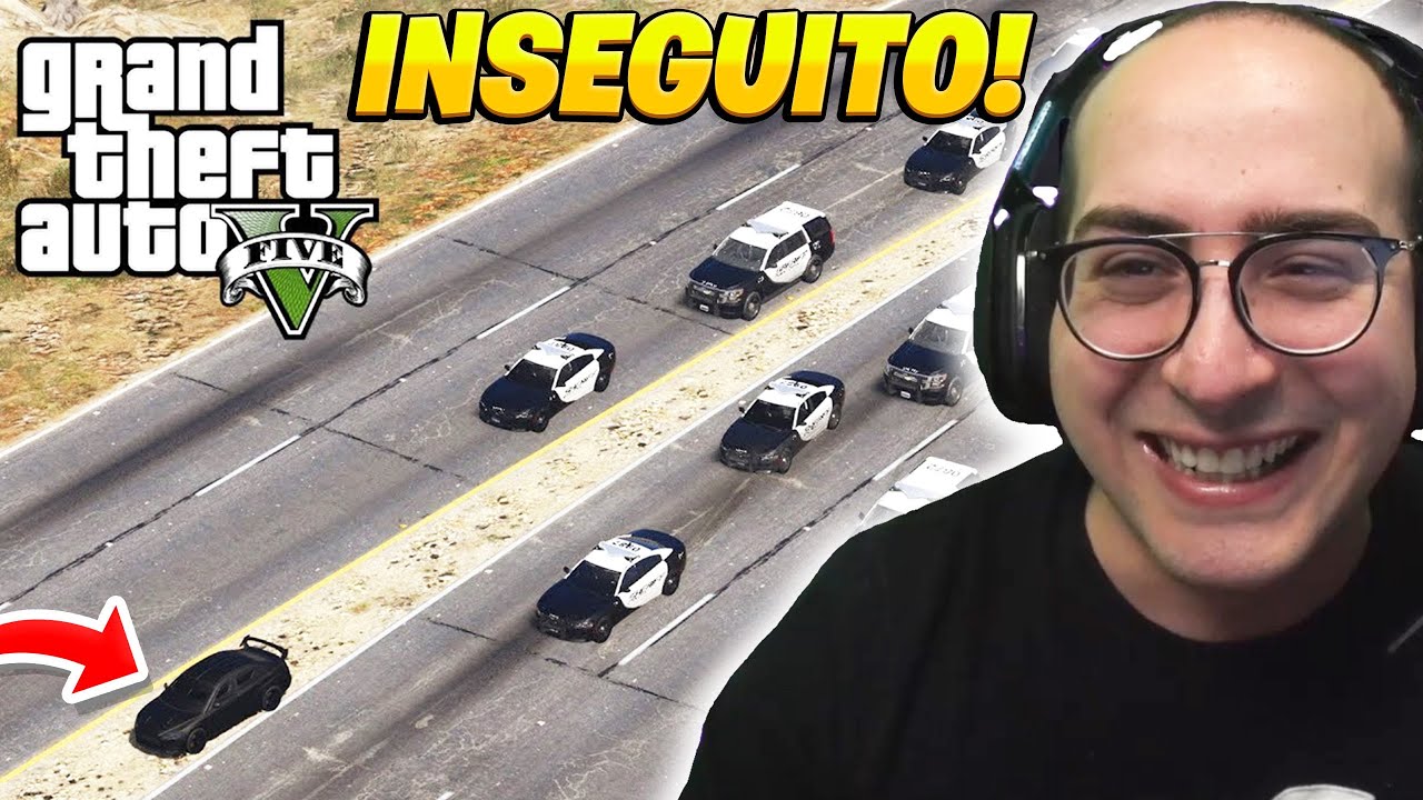 INSEGUITO dalla POLIZIA su GTA RP 😂 PARTE 1 | GAMEPLAY ITA | MatteoHS