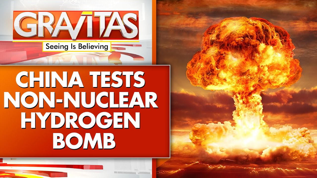 China Tests Non-nuclear 'Blowtorch' Bomb That Generates Fireball Longer Than TNT | GRAVITAS