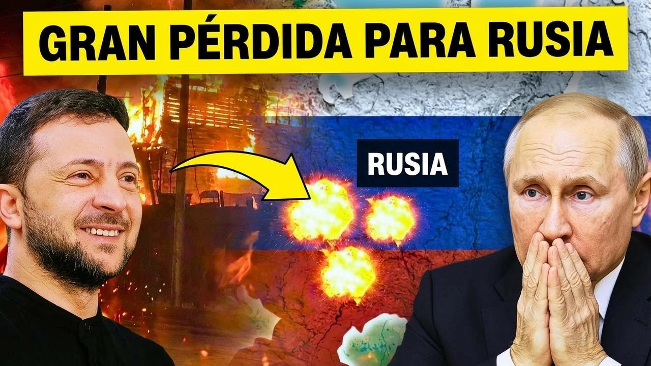 Ucrania ataca a Rusia en su punto más vulnerable