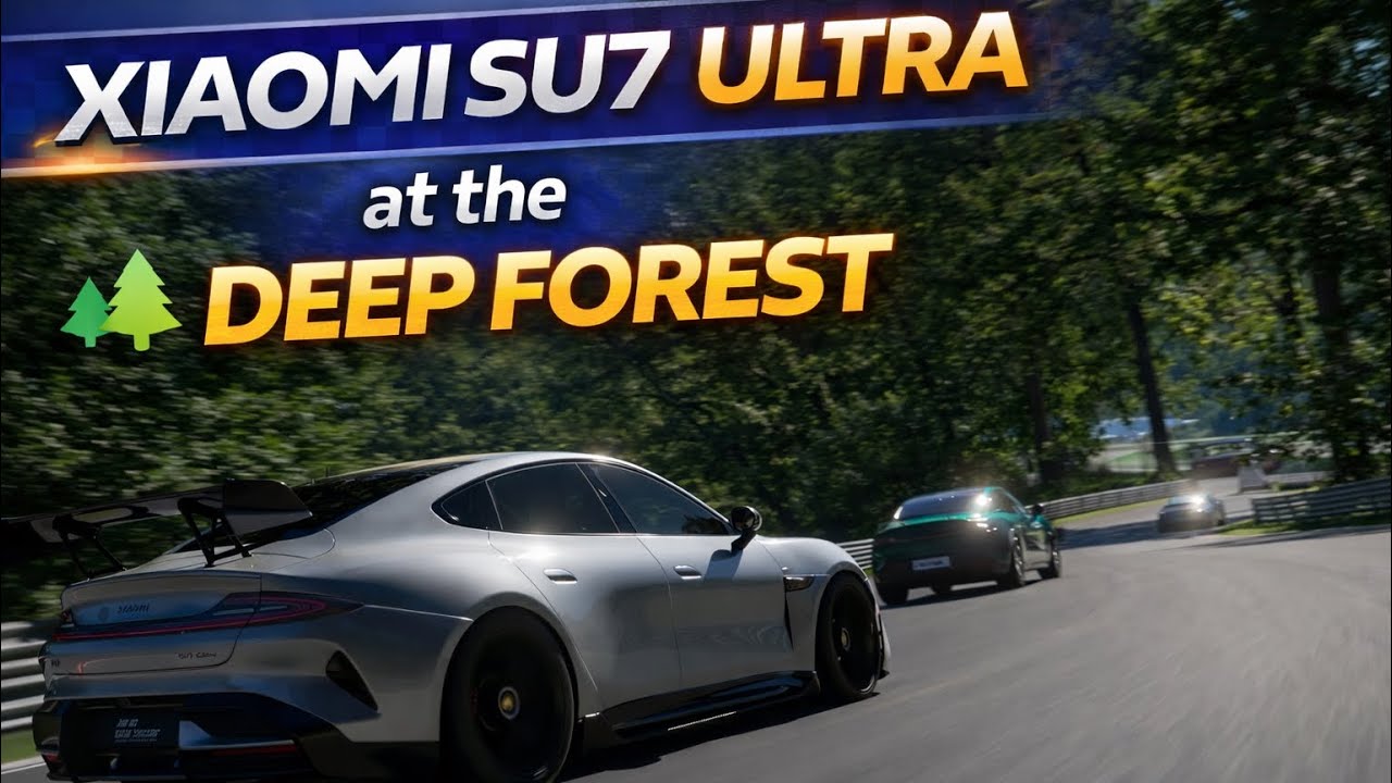 Weekly Challenge | Xiaomi SU7 vs Xiaomi SU7 at Deep Forest 🌲⚡