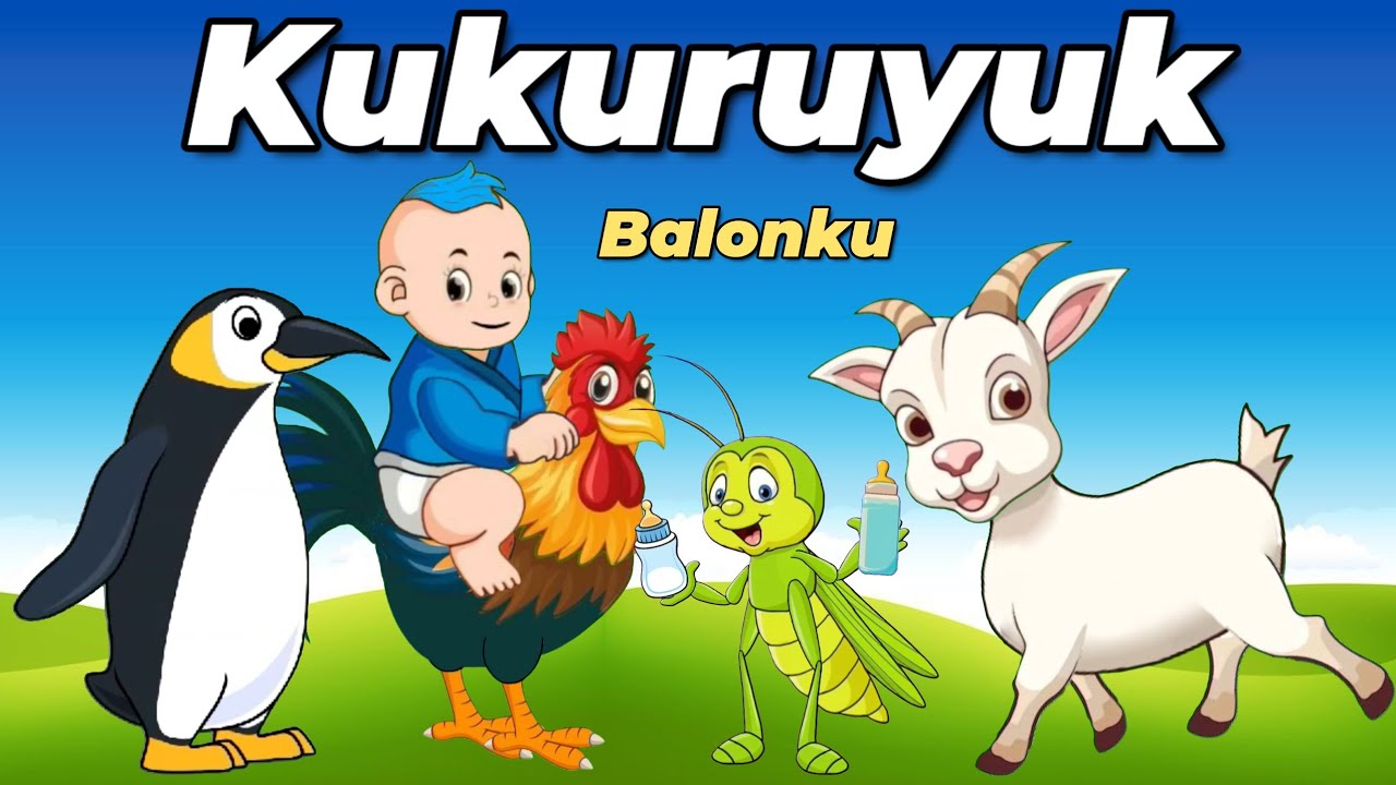Kompilasi Lagu Anak - Kukuruyuk Ayam Berkokok, Suka Hati, Balonku Ada Lima Dan Lagu Anak Lainnya.