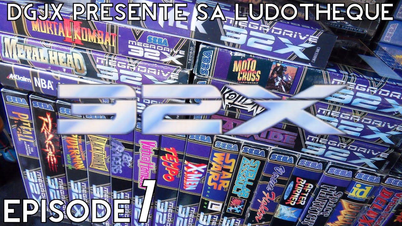 [Ludothèque / Collection : Mega Drive 32X] Episode 1 : 5 jeux "arcade"