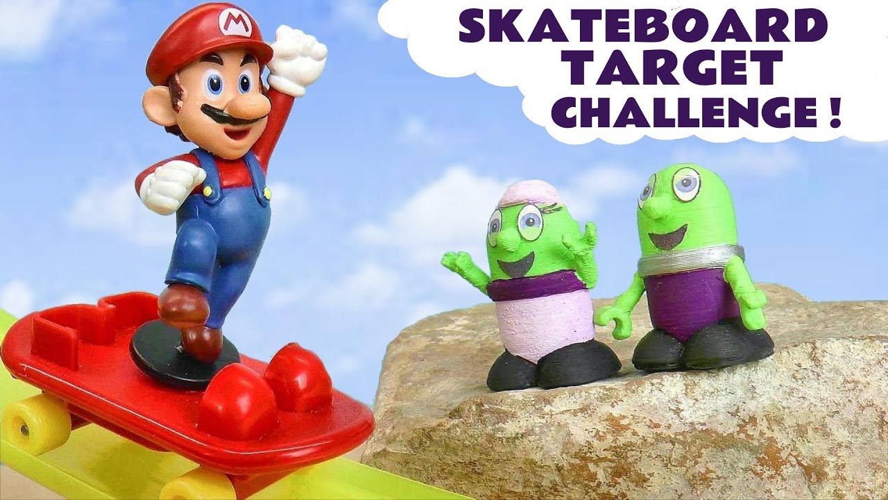Funlings Cars Skateboarding and Target Challenge