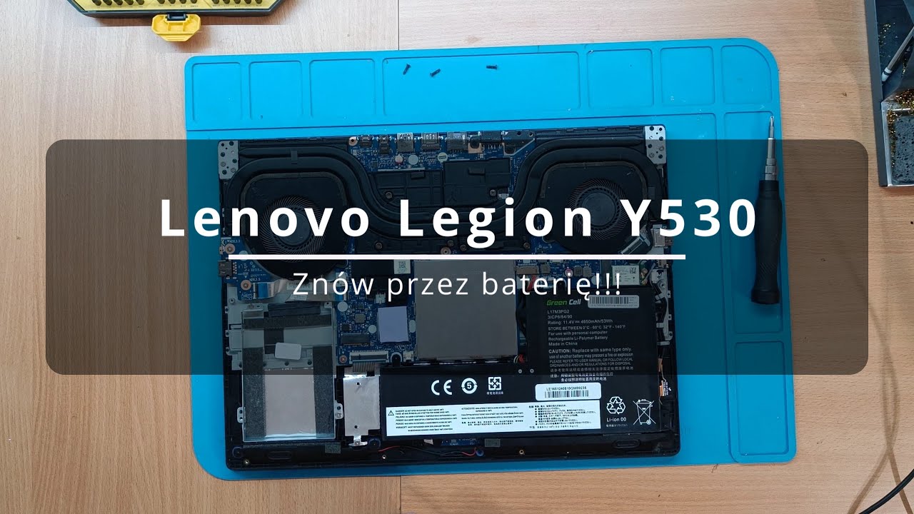 💻Lenovo Legion Y530 - 🔥Eksplozja🔥?
