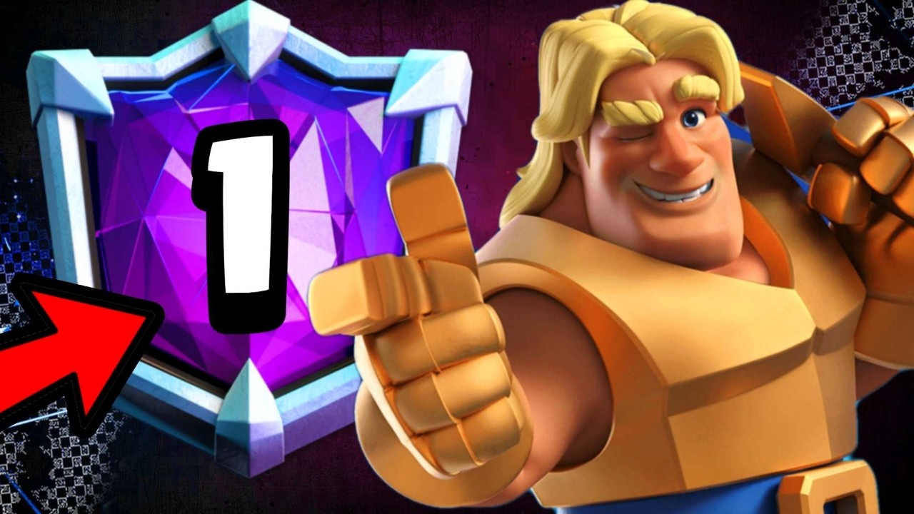 Push to #1 in The World w Hog - Clash Royale