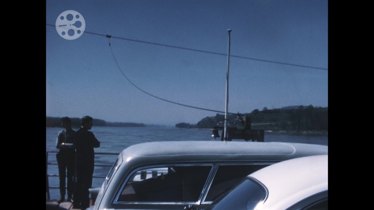1968 - Melk - Donaufähre - Emmersdorf - Marillenblüte - Wachau - Donau - 1960er - 8mm - Österreich