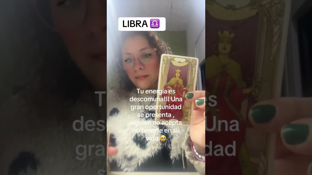 LIBRA ♎️ Tu energía es descomunal ! Una gran oportunidad llega ! 😃 alguien no acepta no tenerte 🥹 