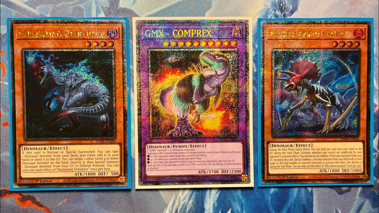 Обзор колоды динозавров GMX &mdash; Yu-Gi-Oh! после октябрьского банлиста