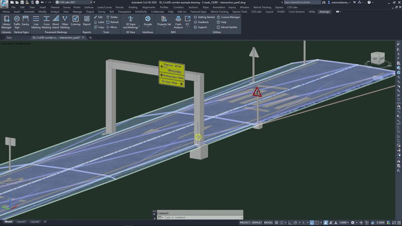 Autosign 2025 - 3D visualization of traffic signs and road markings