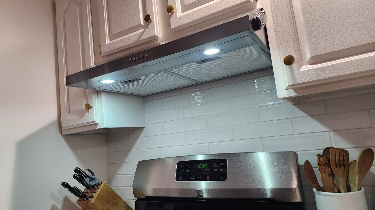 COSMO 5U30 30 inch Under Cabinet Range Hood | Review and Installation #review #diy #cosmo