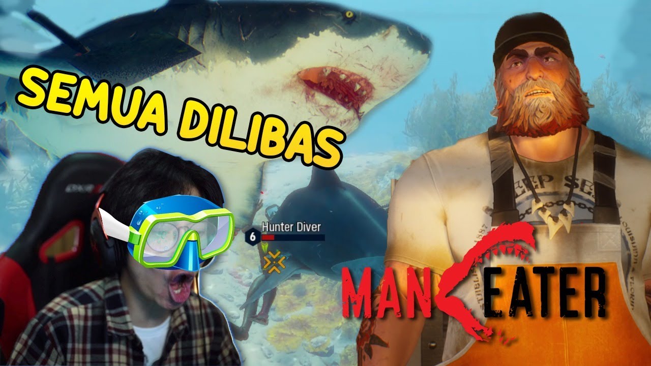 BERUBAH JADI HIU DULU GUYS ! - MANEATER INDONESIA #1