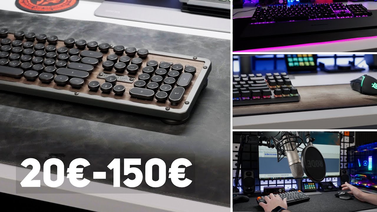 DESK PADS - 10 Schreibtischunterlagen im TEST! (PU-Leder, Echtleder, Korkleder, Gaming, RGB)