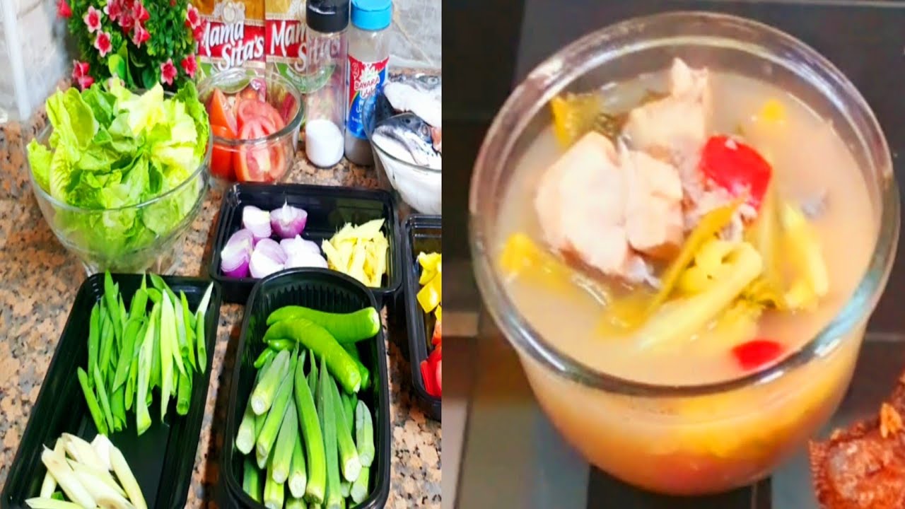 HEAD SINIGANG NA SALMON / HOW I COOK HEAD SALMON FISH IN MAMA SITA'S