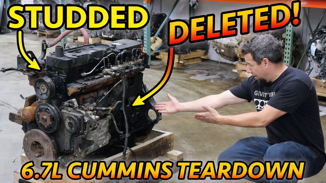 SO MUCH DAMAGE! Blown Up 2014 RAM 2500 6.7L CUMMINS Diesel Engine Teardown