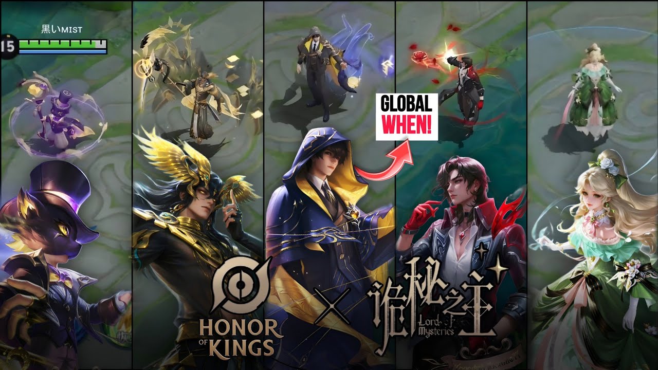 Lord of the Mysteries × Honor of Kings – Skin Showcase & Details