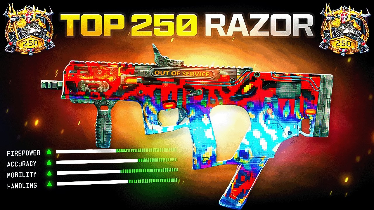 *НОВИНКА* ТОП-250 лучших вариантов экипировки для RAZOR в рейтинговых играх Warzone (Лучшая сборк...