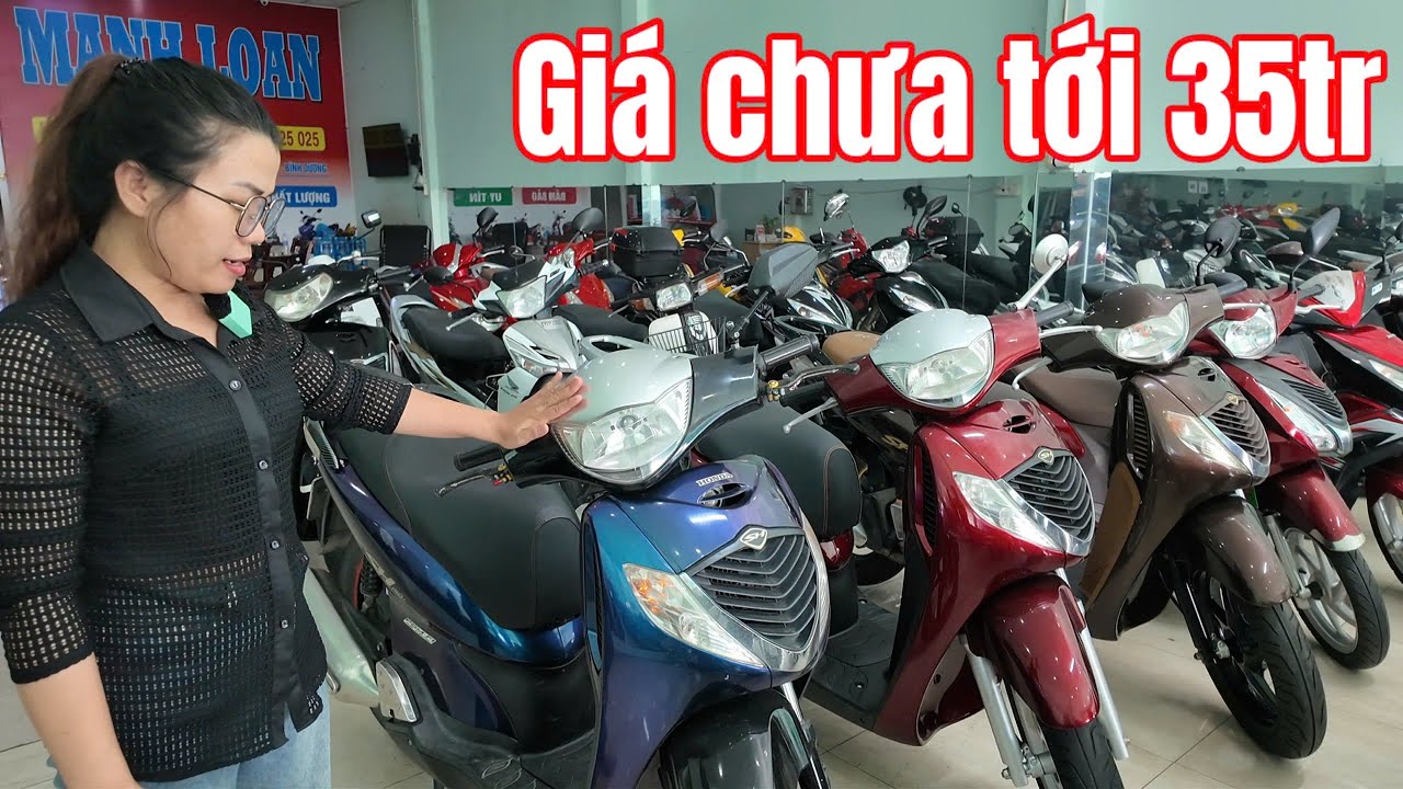 Lỡ tay nhập gần 10 xe SH nhập Ý chủ bán giá sỉ có góp 0đ có đổi xe Dream AB Thái Vision rẻ ko ngờ