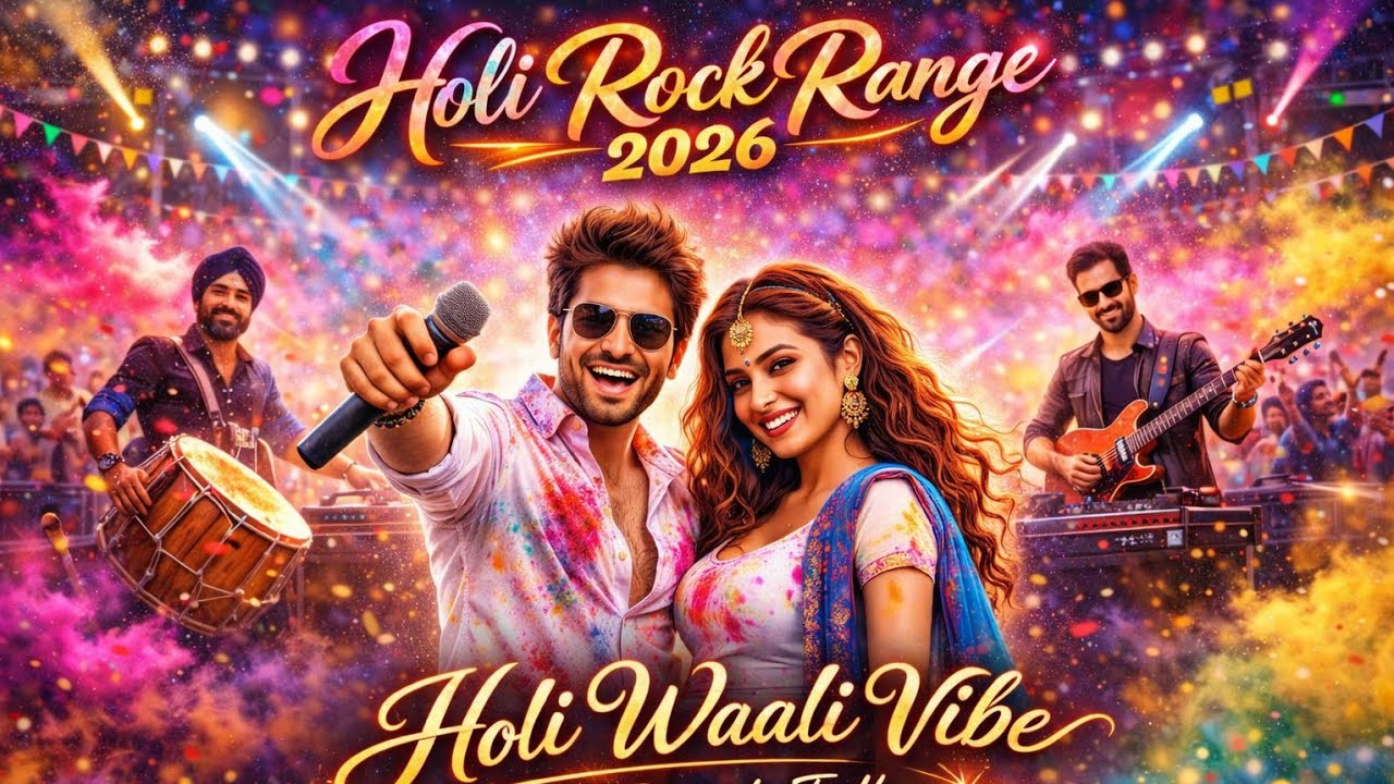 🔥🌈 Holi Waali Vibe aa gayi |Official Holi Song| Punjabi Tadka Holi Song 2026 🕺💥 #music #holi #dance