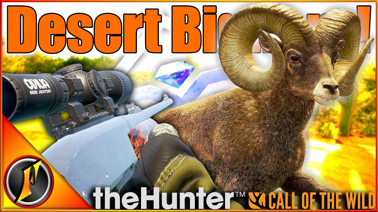 We Got a DIAMOND Desert Bighorn on Rancho!!! | theHunter Call of the Wild
