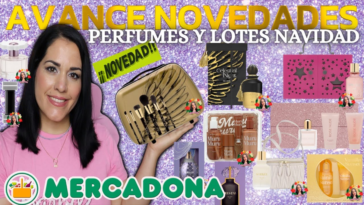 🔥AVANCE MUCHAS NOVEDADES🔥MERCADONA NAVIDAD🎄2025 LOTES Y NUEVOS PERFUMES