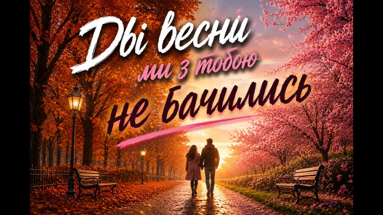 Дві весни ми з тобою не бачились