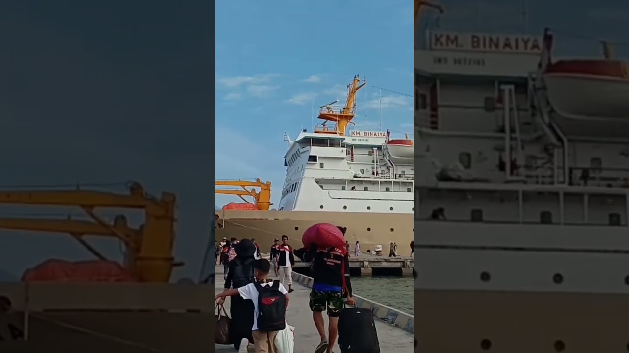 mudik nyaman bersama KM Binaiya @aszalika #travel #kapal #pelni #indonesia #viral #traveling