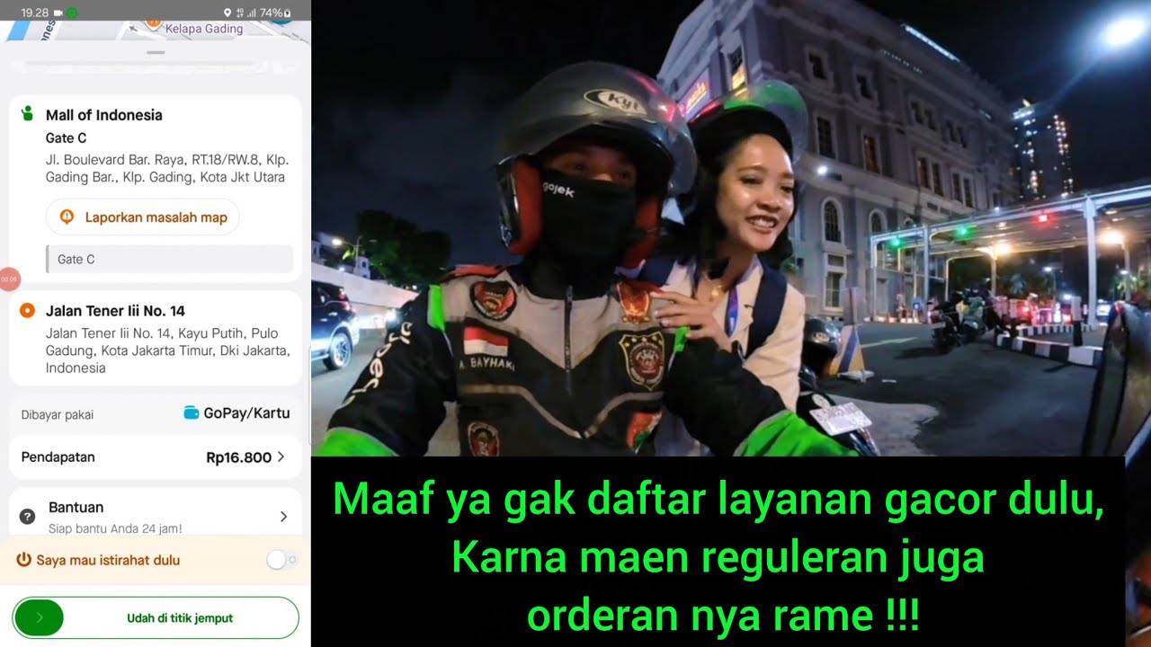 Tanpa ikut program langgan GACOR orderan tetap lancar!!! Setia pada GORIDE REGULER