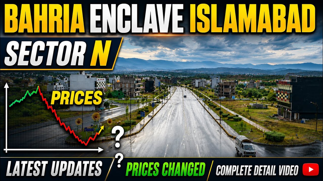 Bahria Enclave Islamabad Sector N Latest Market Update 2026 | Plot Prices | Development Update 
