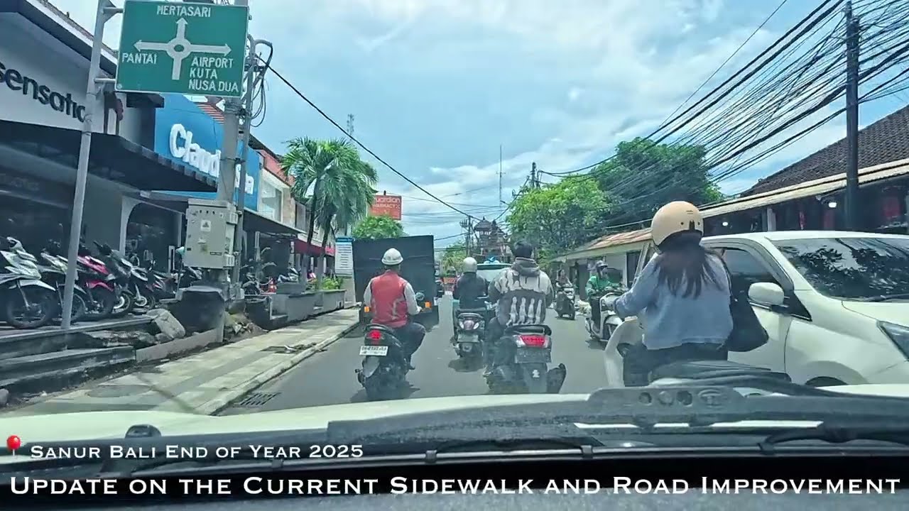 Sanur Bali Sidewalk Improvement Update 2025 &bull; Latest Road & Walking Path Progress
