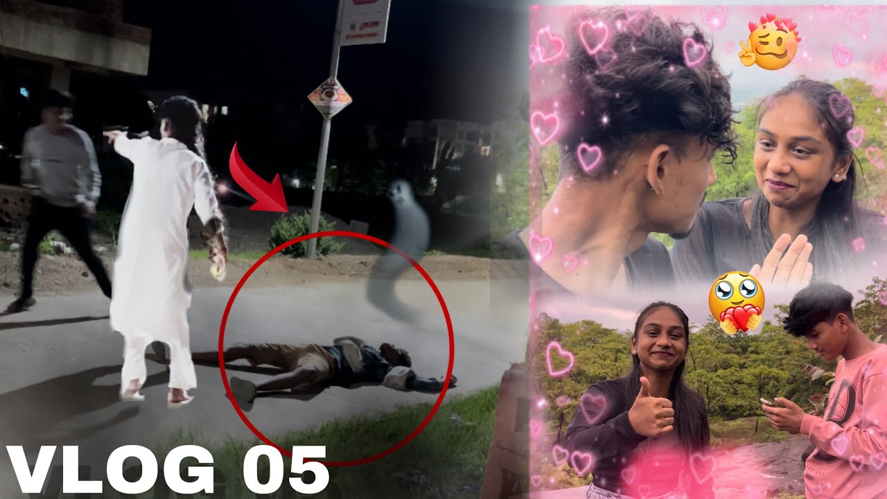 Ghost Prank 😂👻 || BHOOT PRANK ☠️|| Majhi Gf kon ahe ?? || VLOG 05 #vlog #ghost #prank #trending