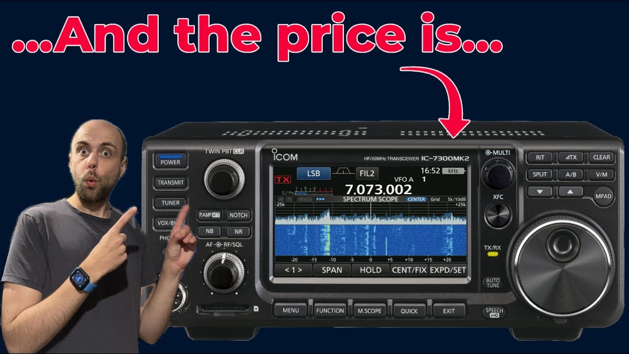 Наконец-то появилась цена на IC-7300MK2!