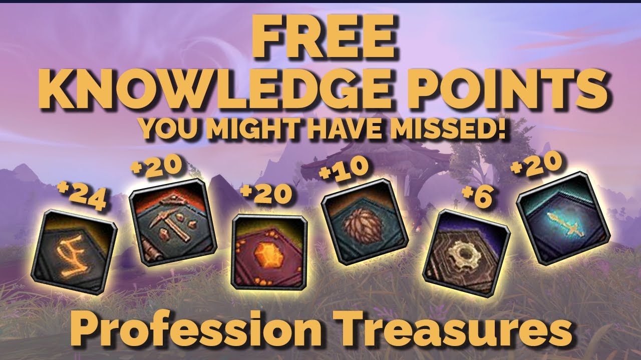 Profession Treasures, Free Knowledge Points - All Treasures in this Guide - Dragonflight Professions