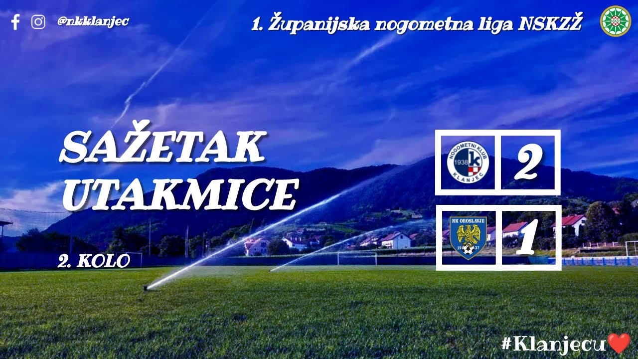 NK Klanjec - NK Oroslavje
